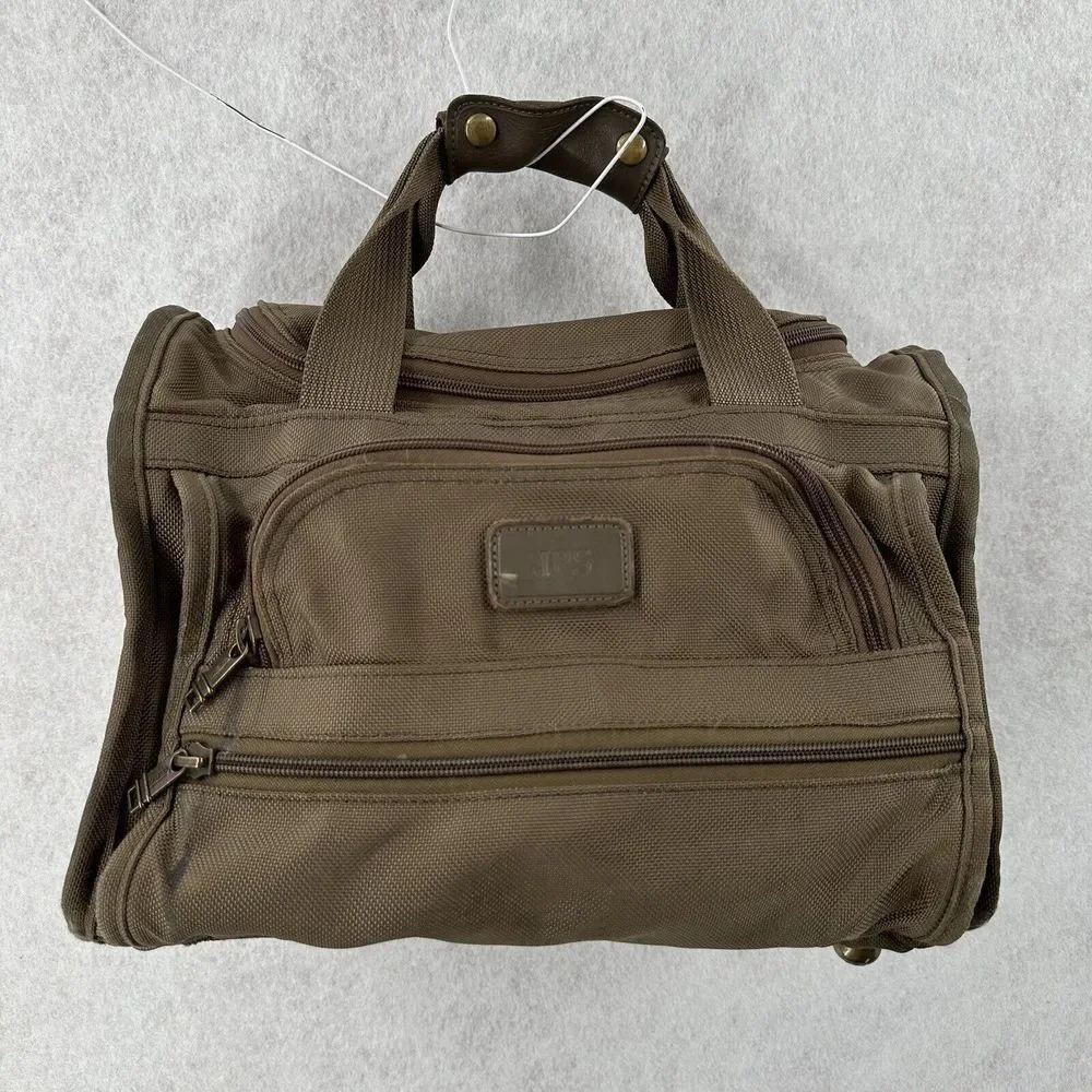 Tumi Ballistic Canvas Small Duffel Bag Weekender - No‎ Shoulder Strap, Monogram